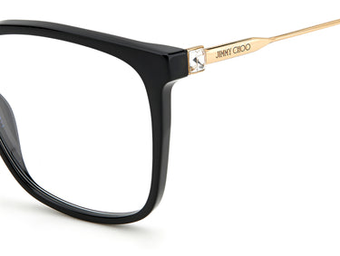 Designer Women Jimmy Choo Eyeglasses: JC341 - Black- SpecSMART Eye Clinic (Zoom View)